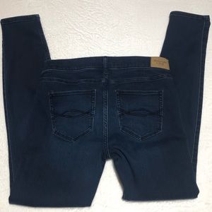 Abercrombie dark wash Jeggings size 8R